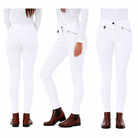Classic White Jodhpurs